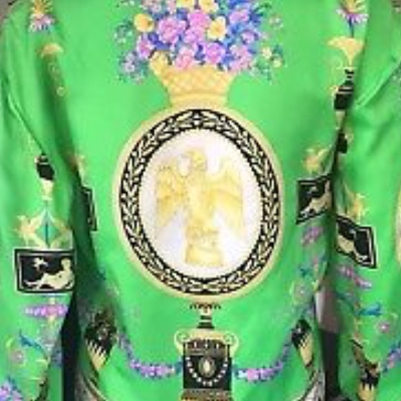 Gianni Versace silk shirt vintage - Picture 3 of 8